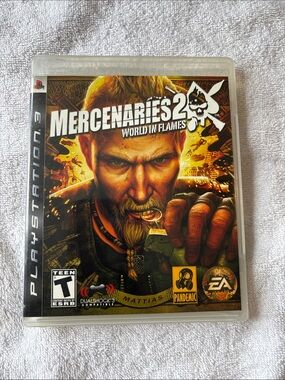 Sony Mercenaries 2: World in Flames CIB excellent condition